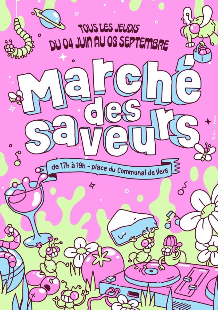 Marché des Saveurs à Vers