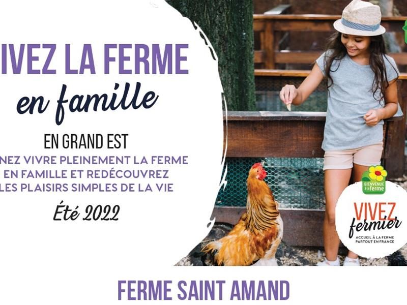 Ferme  Saint-Amand - bienvenue à la ferme