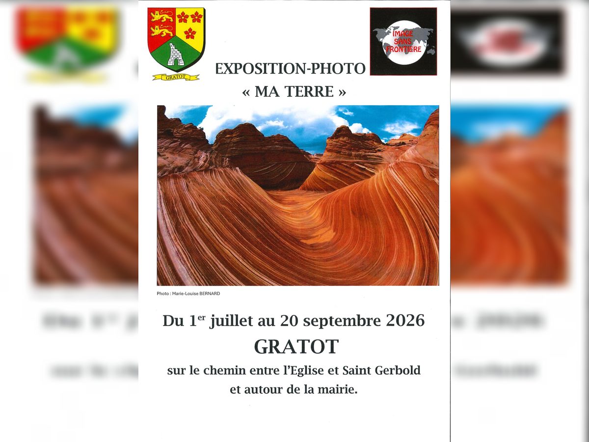 Photographies grands formats, "Ma terre"