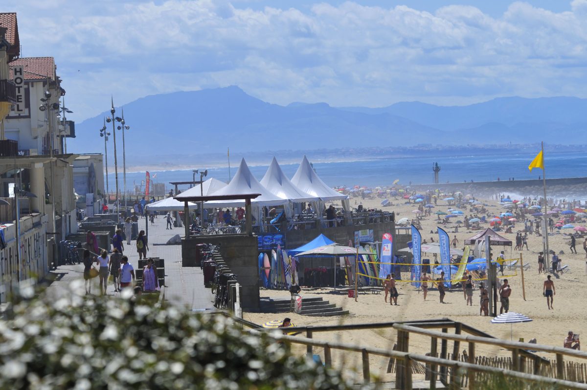 Beach Volley plage centrale