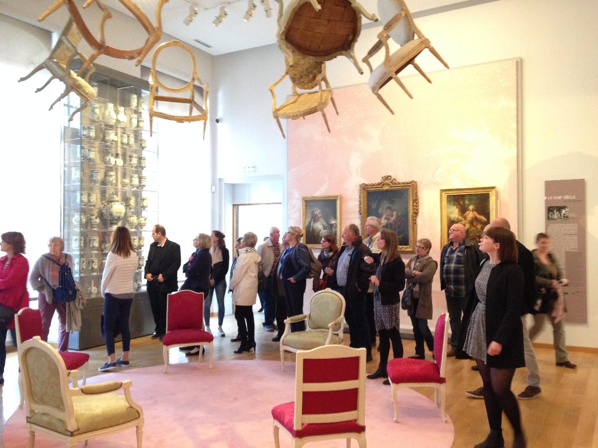 Les visites flash de l'exposition DE LIN ET DE LAINE