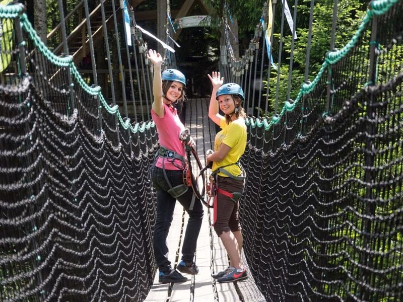 Bol d'air le parcours des aventuriers à La Bresse