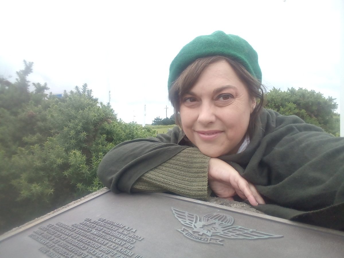 Juno Beach, sur les pas des canadiens avec Estelle