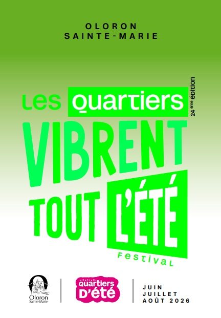Quartiers d'été 2026