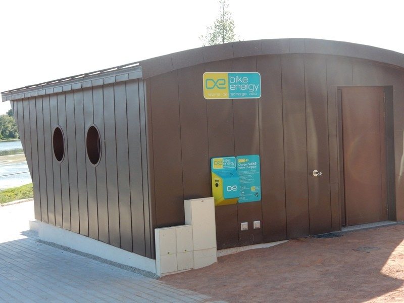 Borne de recharge électrique pour vélo