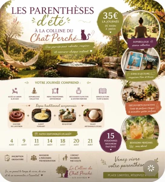 Les parenthèses d'été à la Colline du Chat Perché