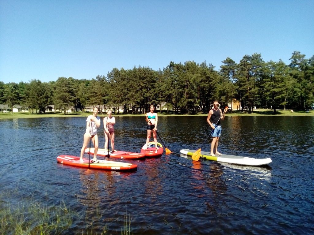 Stand-up paddle base de loisirs du lac de Feyt