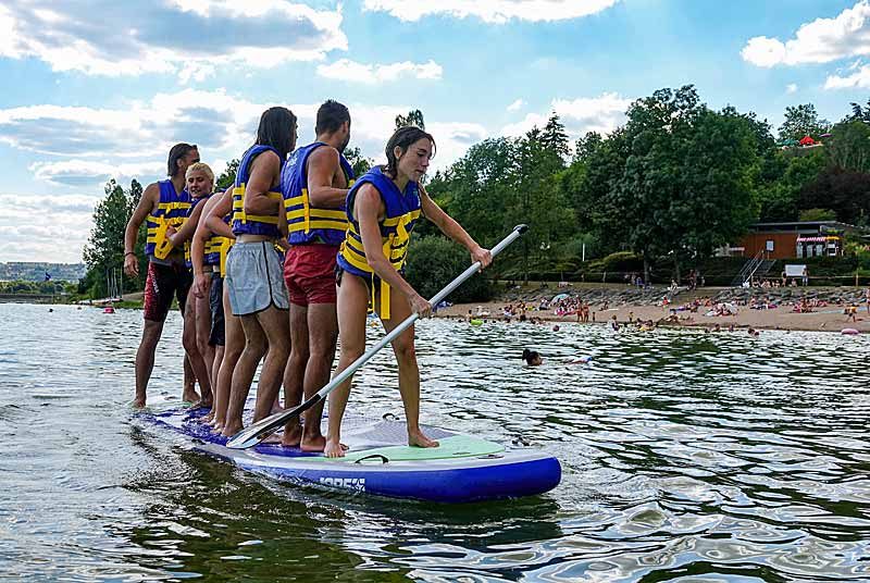 Location de paddle - Lake Park - lac de la Liez