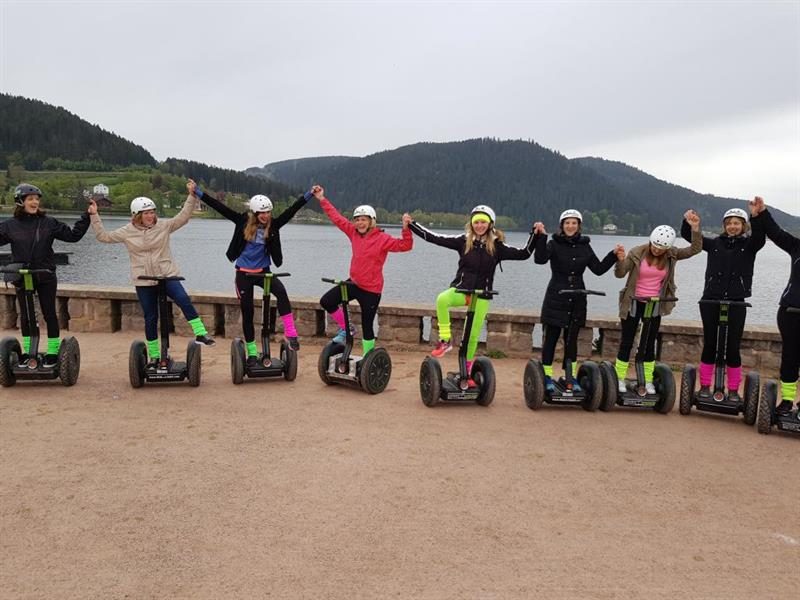 Gyropode-segway avec Gyrovosges