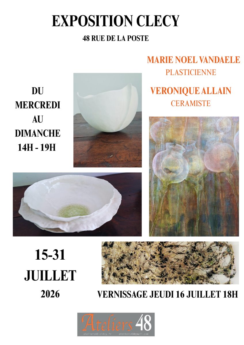 Exposition croisée aux Ateliers 48