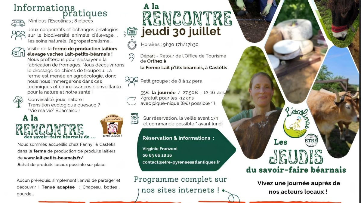 Les jeudis du savoir faire Béarnais