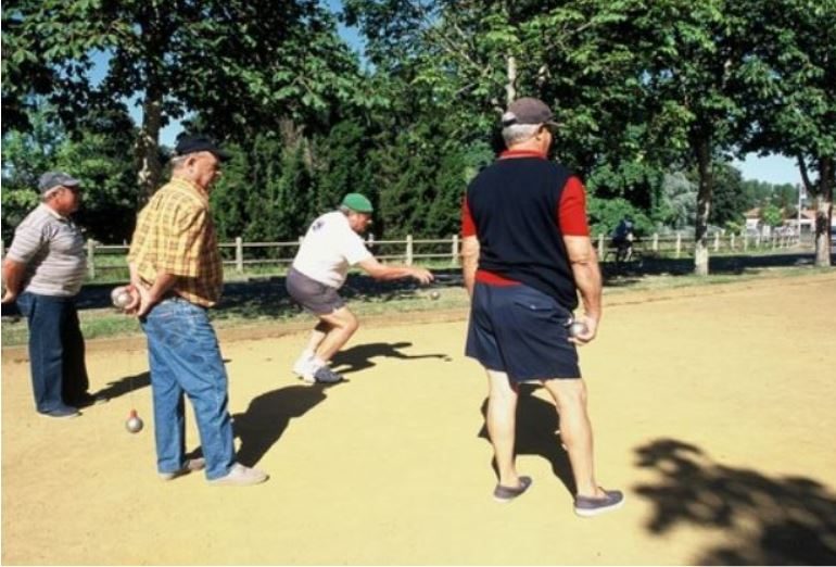 Terrain de pétanque