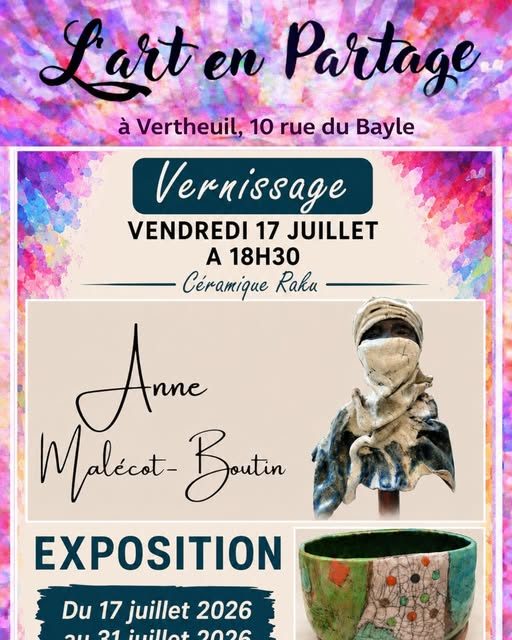 Exposition et Vernissage à l'Art en Partage