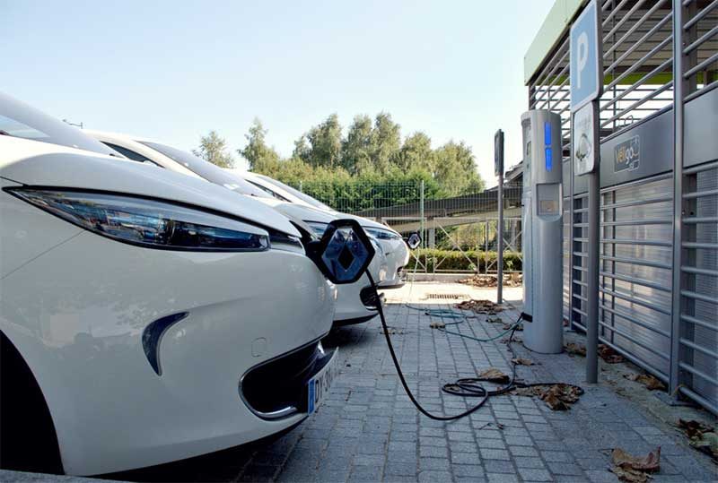 Borne de recharge pour voitures électriques - Saint-Doulchard 2 - Chaperon - modulo