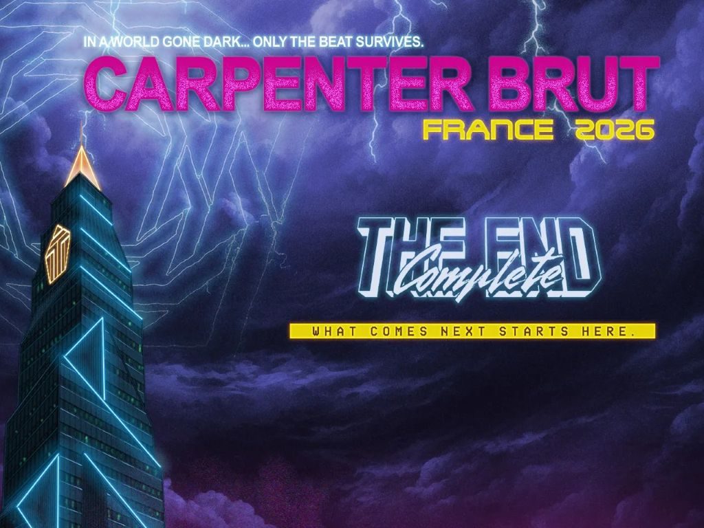 CARPENTER BRUT + 1ERE PARTIE
