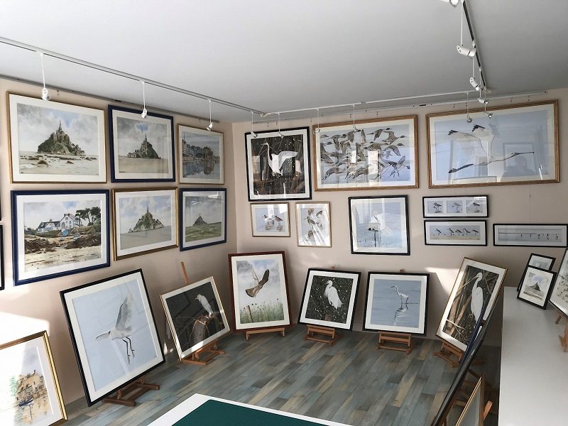 Michel Pailley peintre de la baie du Mont Saint-Michel