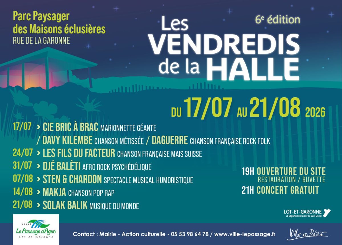 Les Vendredis de la Halle