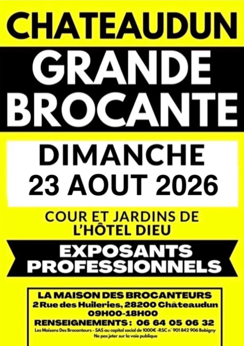 Grande Brocante de Châteaudun