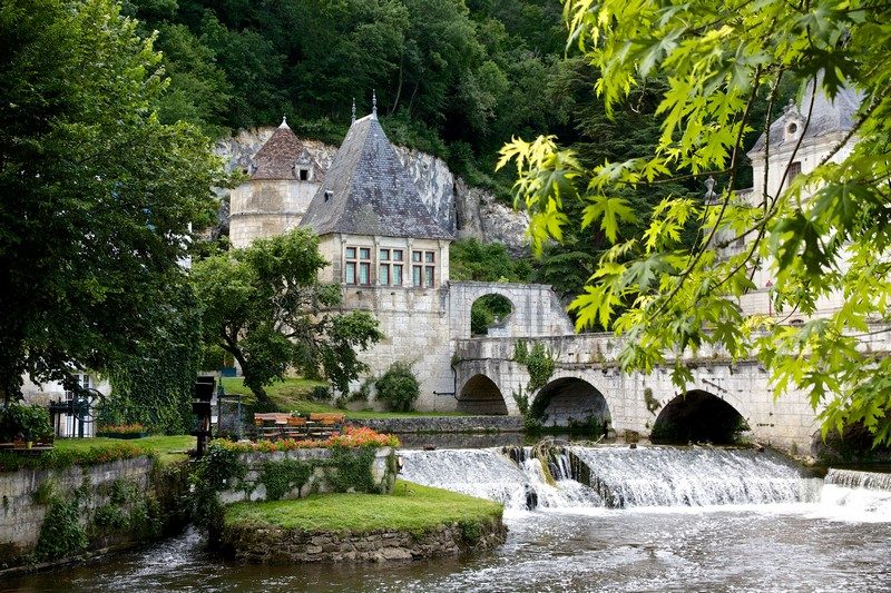 Jardin des Moines et Pont coudé