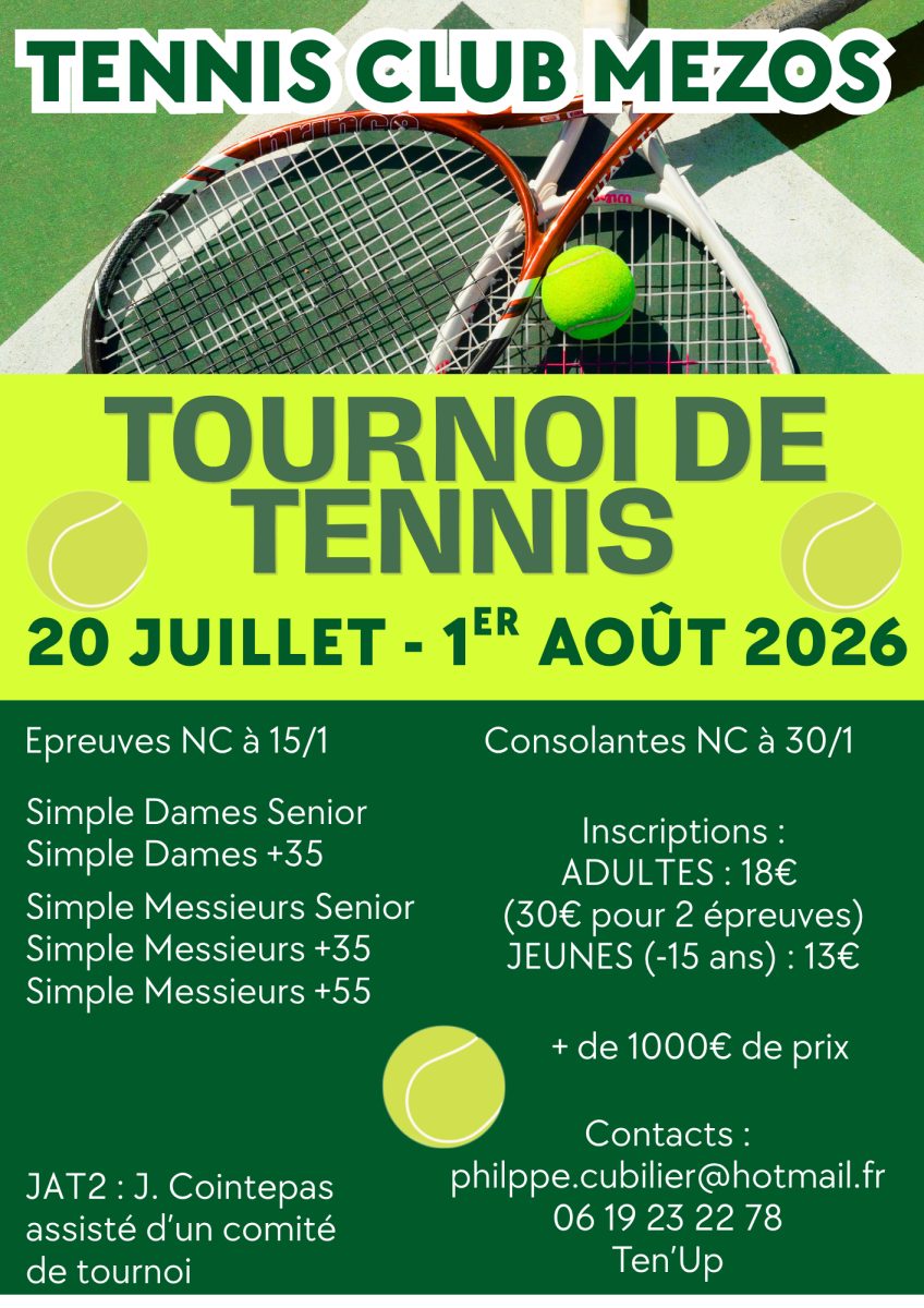 Tournoi de tennis du TCM