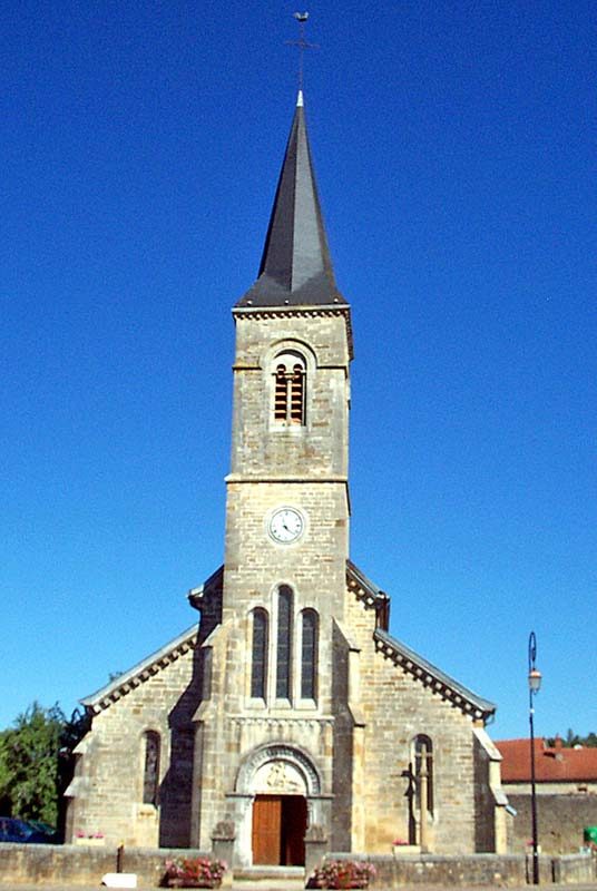 Eglise Saint-Michel de Courcelles-Val-d'Esnoms