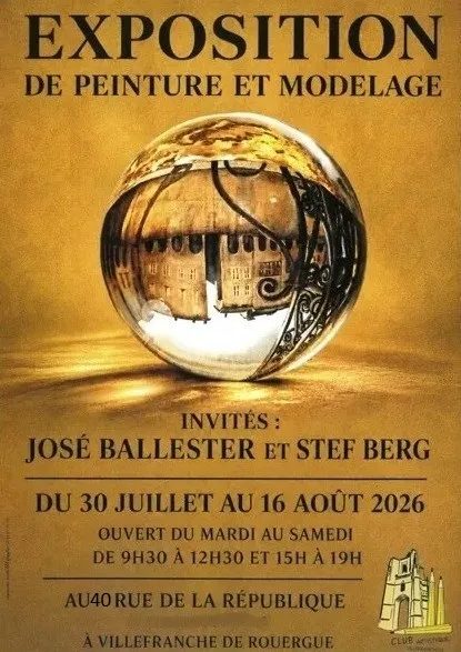 Exposition peinture et modelage