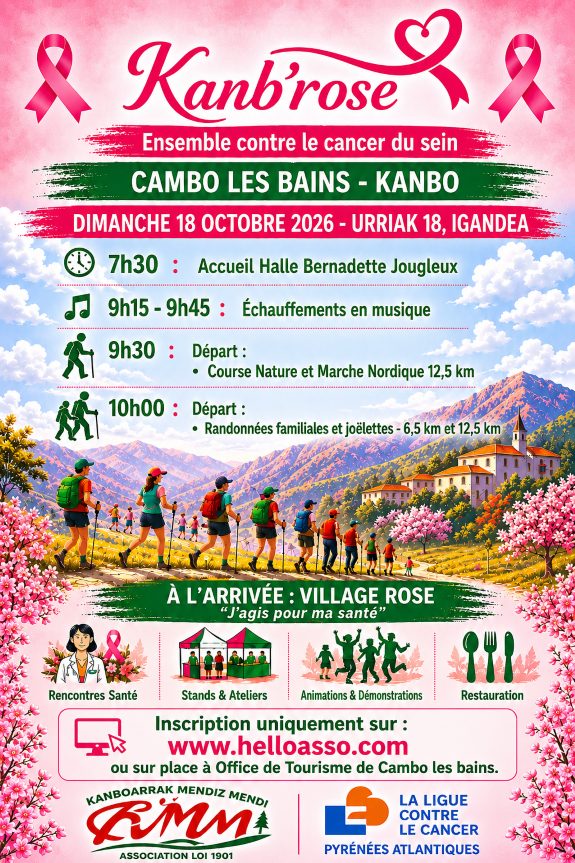 Kanb'rose - Ensemble contre le cancer du sein
