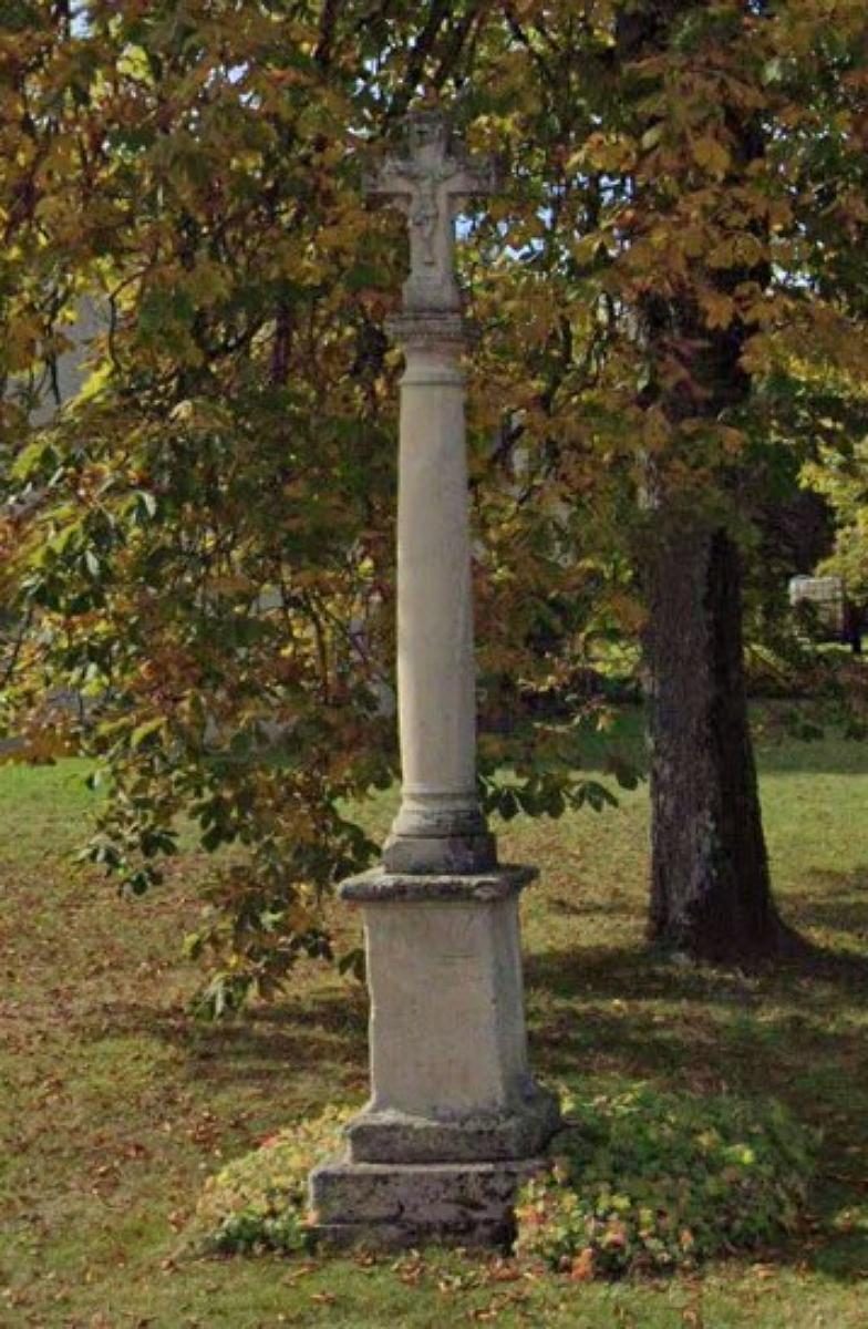 Croix route de Flammerécourt à Blécourt