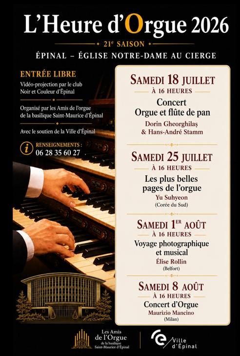L’Heure d’0rgue 2026