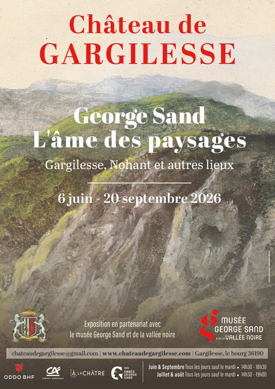 Exposition "George Sand, l'âme des paysage - Gargilesse, Nohant et autres lieux"