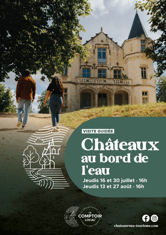 Les châteaux au bord de l'eau