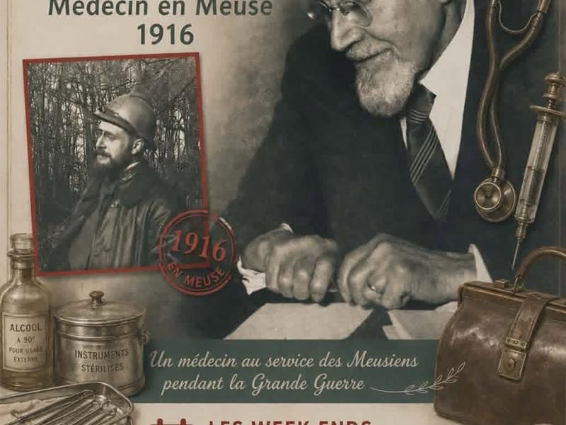 Exposition - Le Docteur Léon Lecerf : Médecin en Meuse, 1916