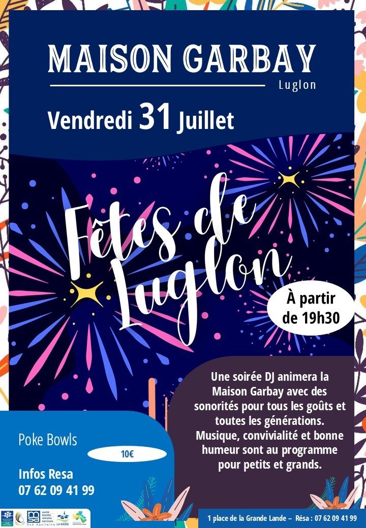 Soirée DJ - Fêtes de Luglon