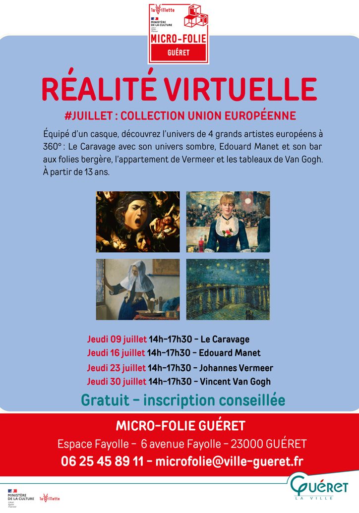 Réalité Virtuelle à la Micro Folie