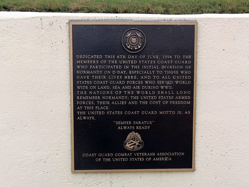 Plaque Gardes-Côtes