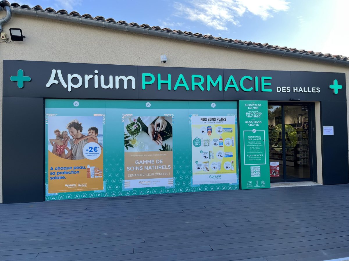 Aprium pharmacie des halles