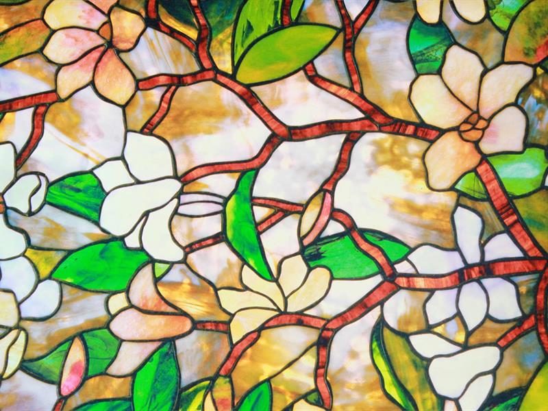 Vitrail et peinture sur verre
