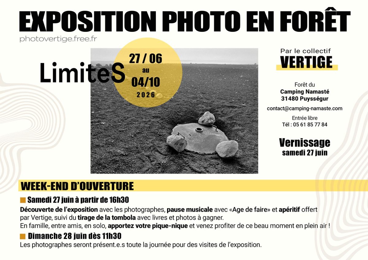 EXPOSITION PHOTOGRAPHIQUE EN FORET