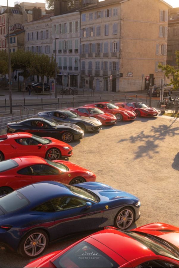 Meeting ferrari côte Basque organisé par lions club bayonne 17 ème édition