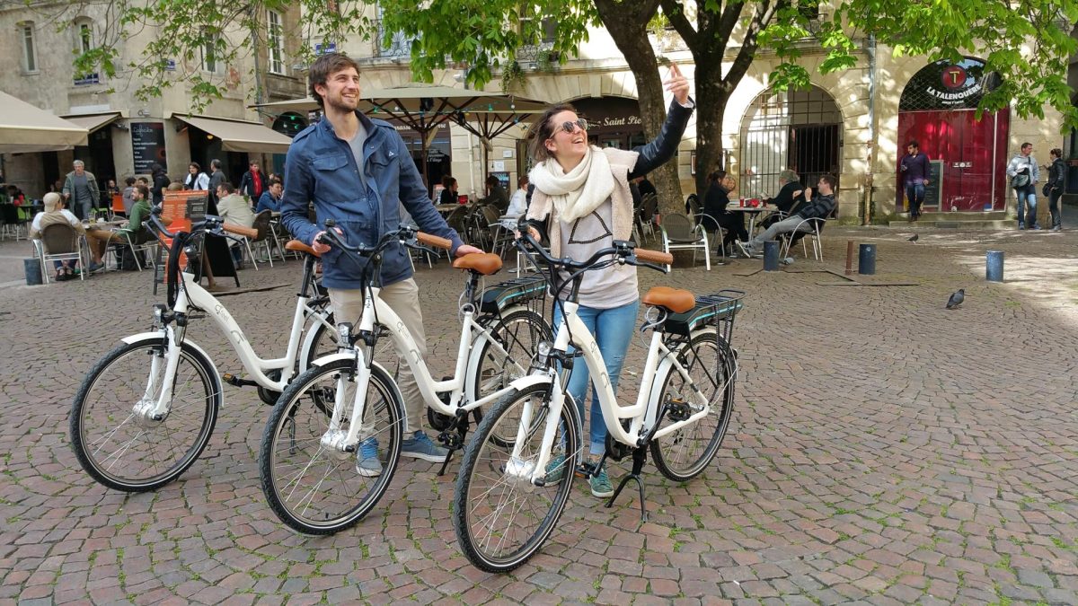Bordeaux en vélo électrique