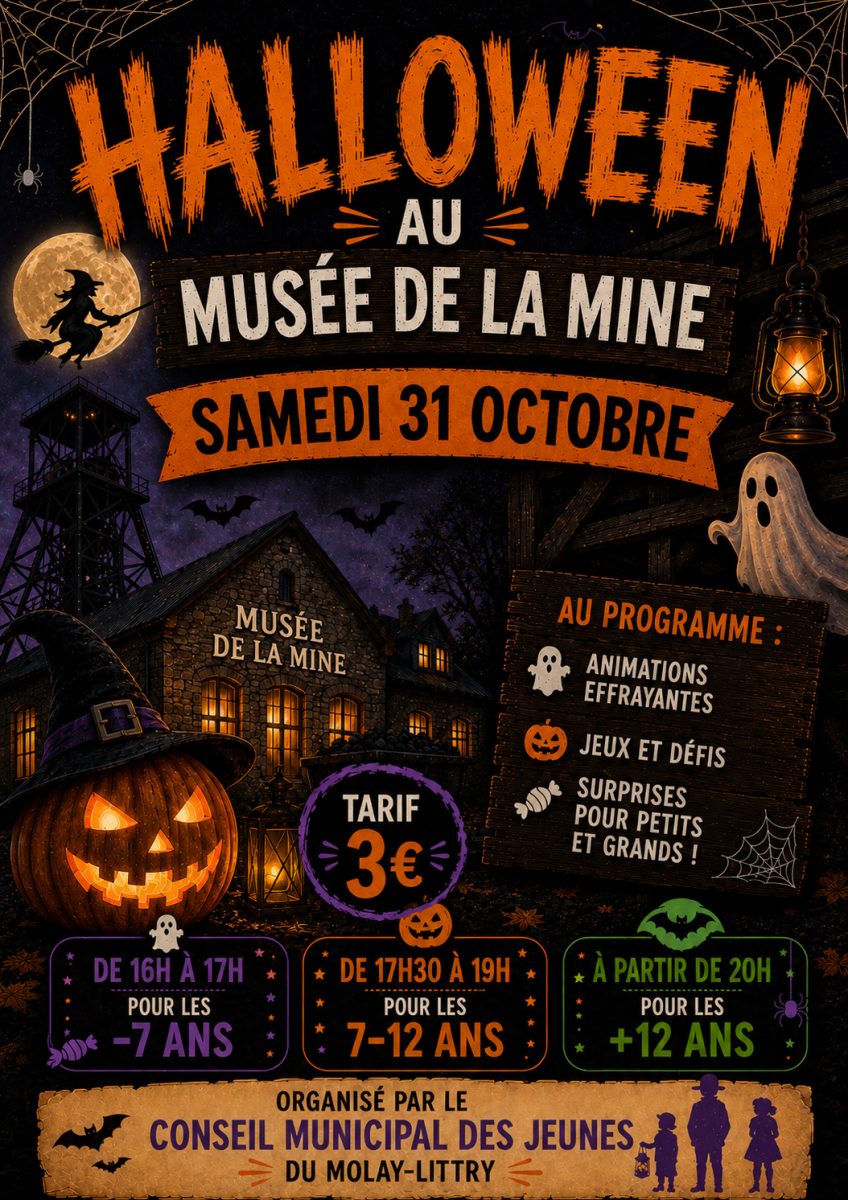 Halloween au Musée de la Mine