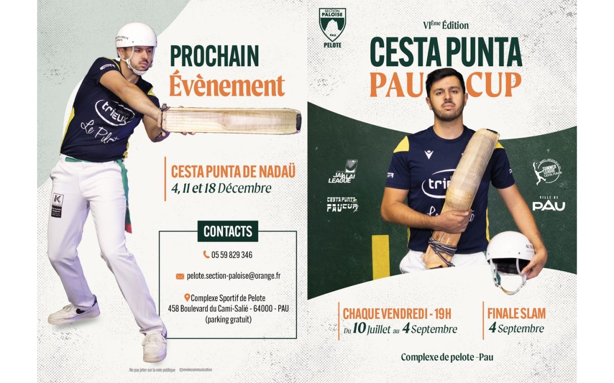 Pelote basque - Cesta Punta Pau Cup - Slam 1/2 finale