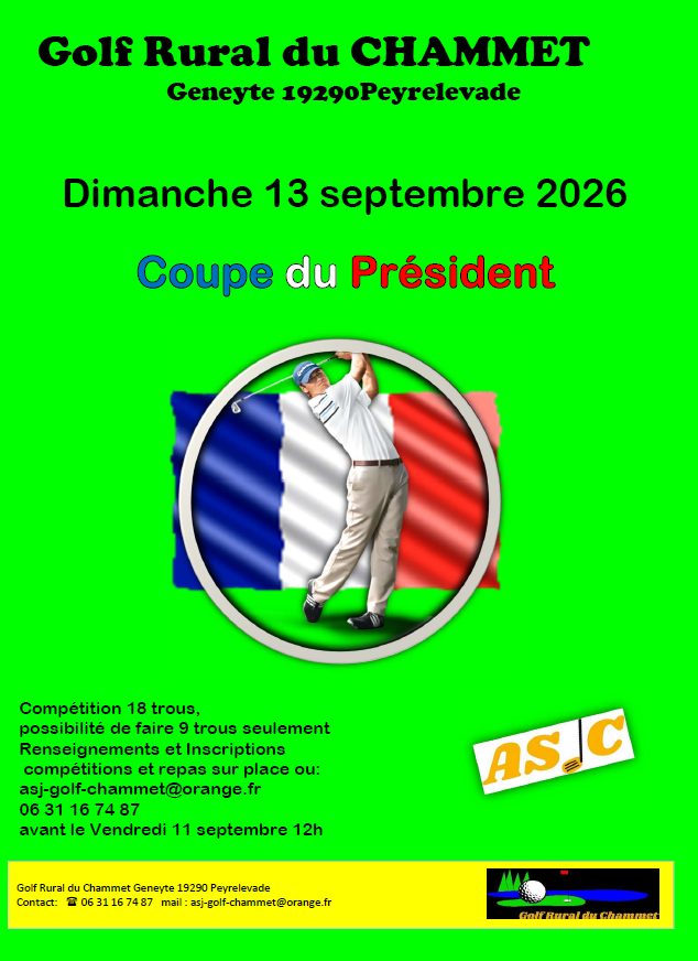 Coupe du Président Golf