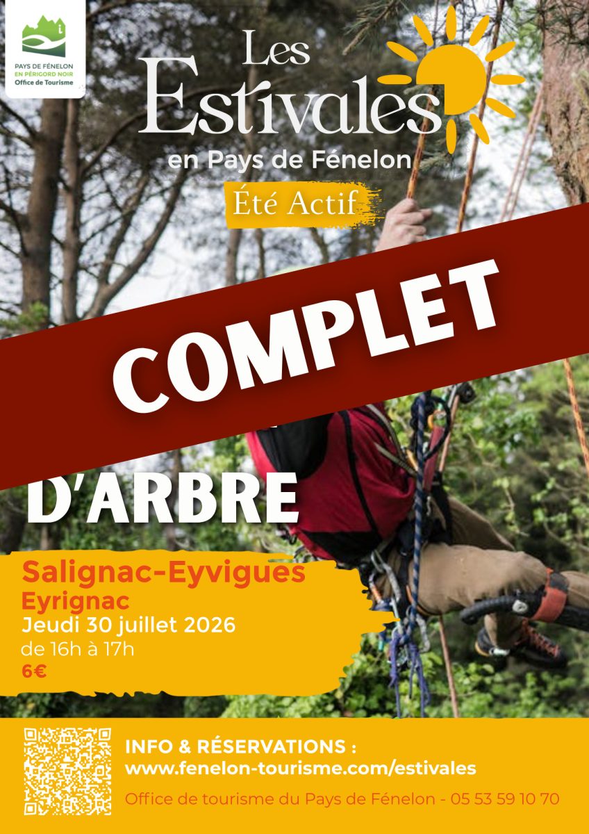 ÉTÉ ACTIF : Grimpe d'arbre à Salignac [COMPLET]