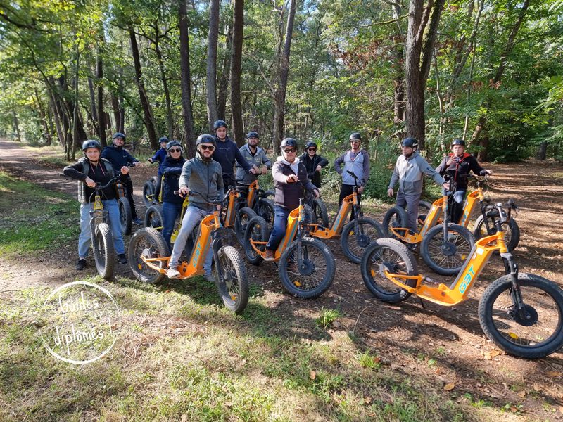 Ligaya aventures, Balades en trottinettes et gyropodes tout-terrain
