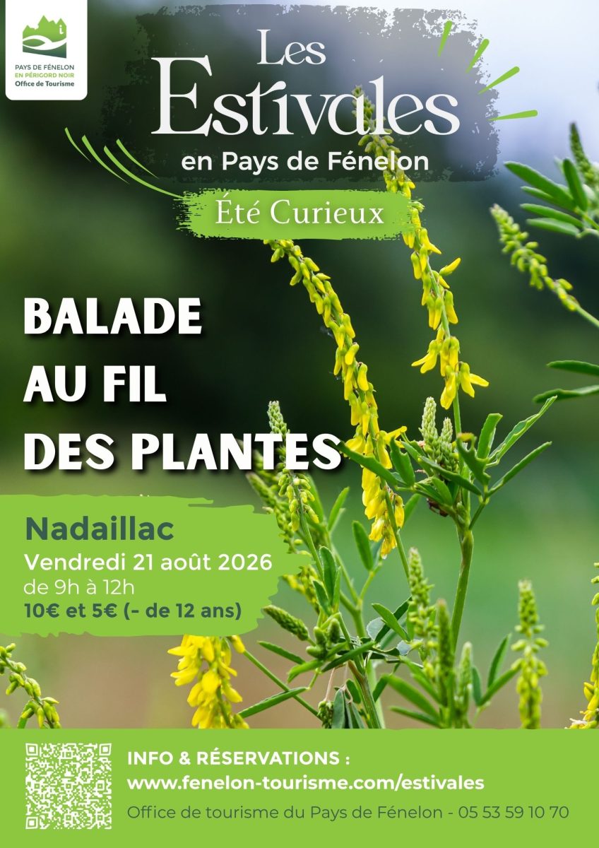 ETE CURIEUX : Balade au fil des plantes à Nadaillac