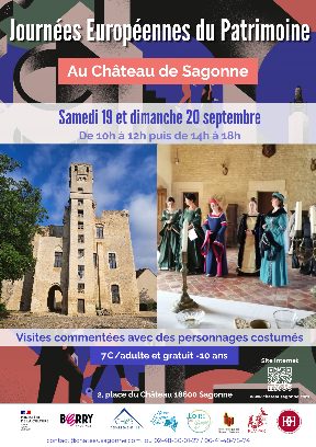 Journées Européennes du Patrimoine au Château de Sagonne