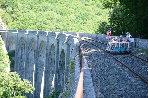 Vélorail et Train Touristique du Larzac