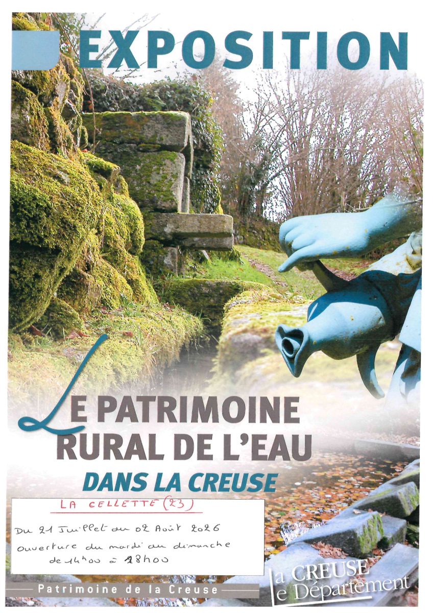 Exposition - Patrimoine rural de l'eau