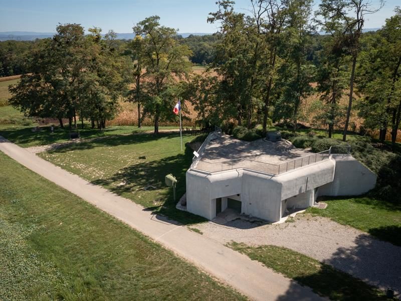 Ouverture de la casemate de l'Aschenbach